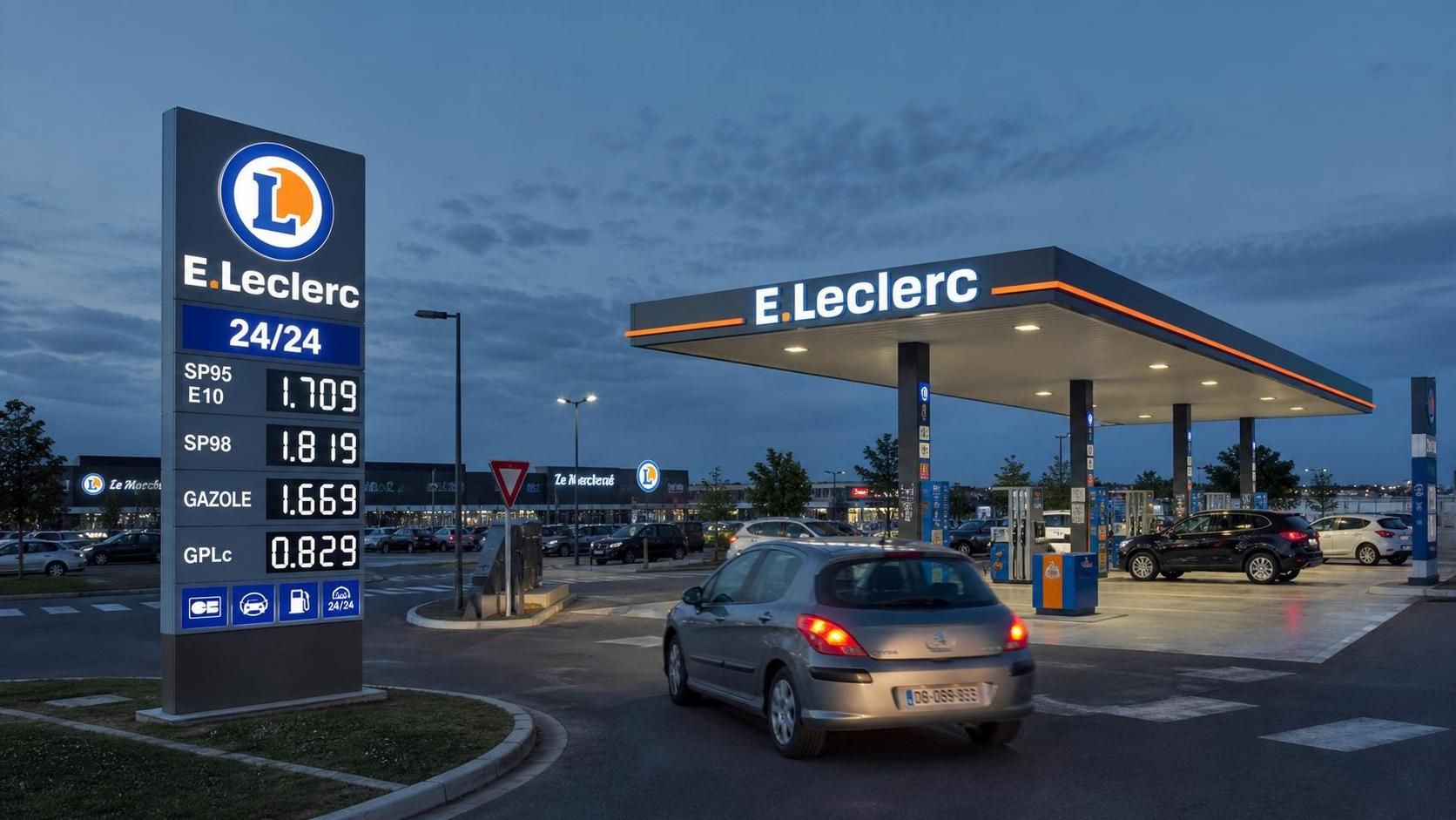 leclerc nabízí pohonné hmoty za ceny odpovídající nákupní ceně, což vám umožňuje tankovat výhodně a ušetřit při každé návštěvě.