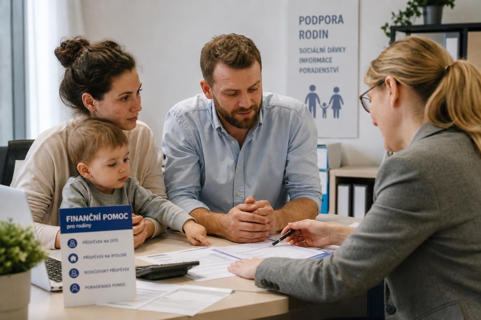 úřad pro rodinné příspěvky nabízí finanční podporu pro všechny rodiny, aby jim pomohl zajistit lepší životní podmínky a stabilitu.