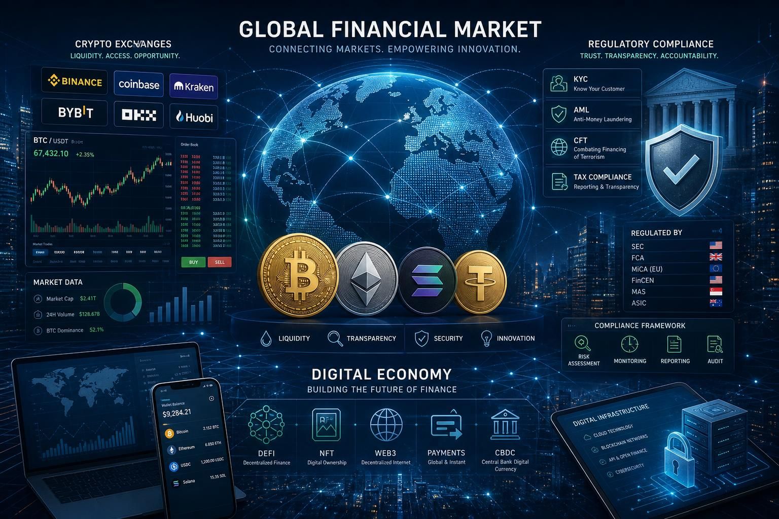 objevte binance, globálního lídra v kryptoměnovém světě, nabízející bezpečné a inovativní řešení pro obchodování s digitálními měnami.
