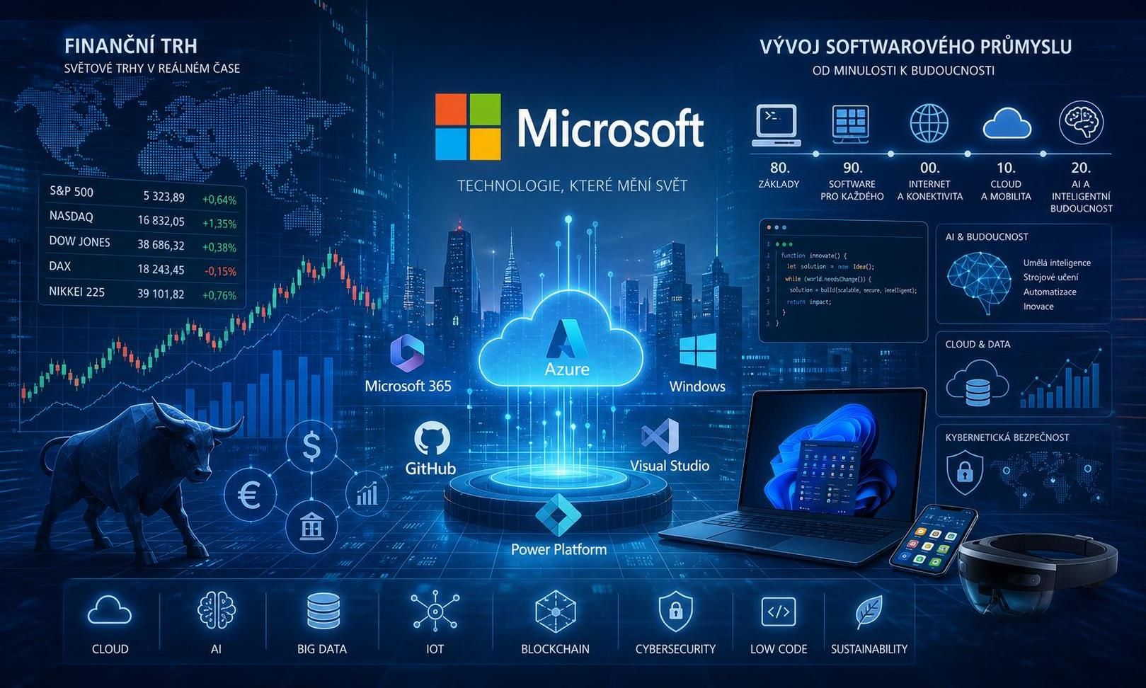 objevte, jak microsoft přináší inovativní technologie, které proměňují svět a usnadňují každodenní život.