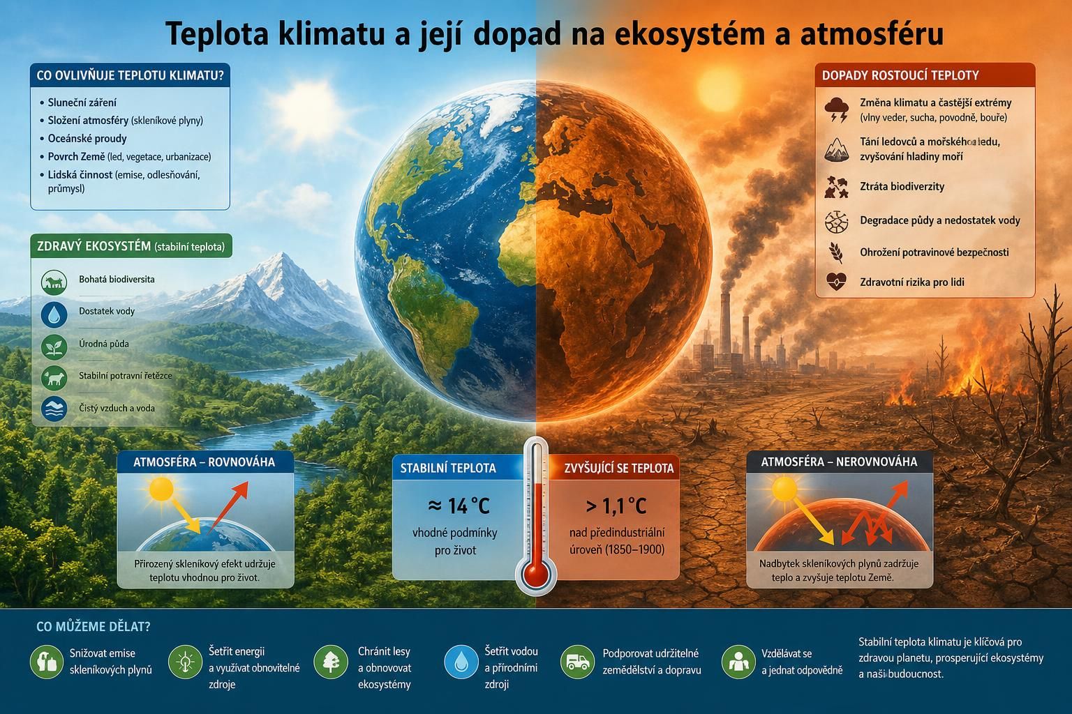 objevte, jak teplota ovlivňuje naše životní prostředí a proč je klíčovým faktorem pro udržení ekologické rovnováhy.