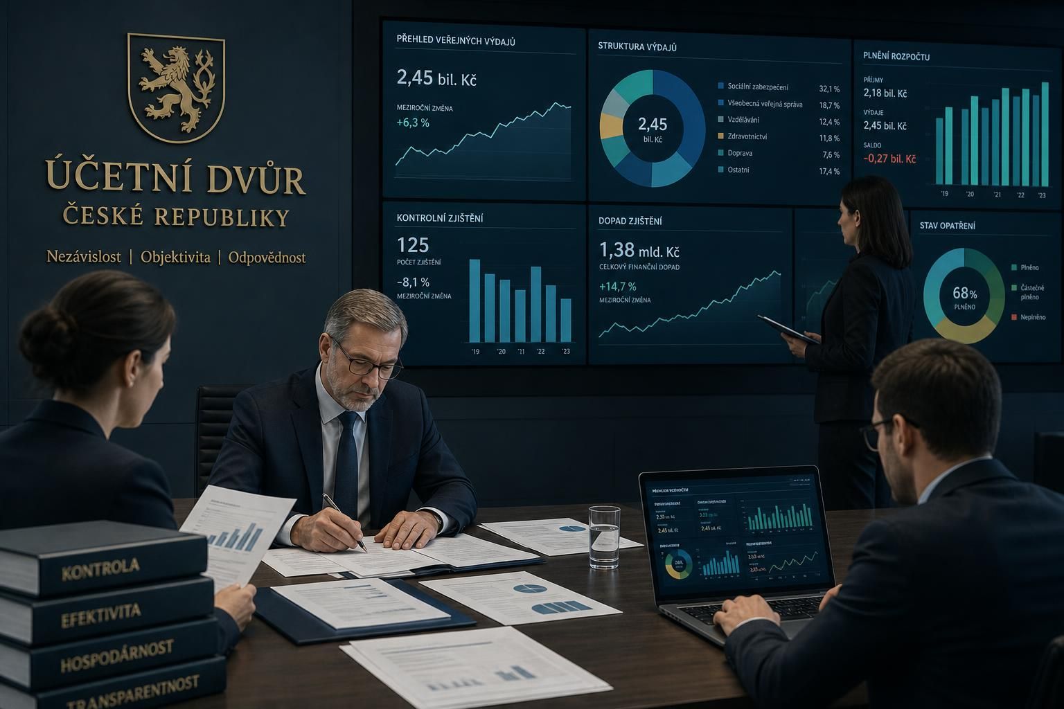 účetní dvůr je nezávislý orgán dohlížející na správné hospodaření s veřejnými financemi a zajišťující transparentnost a odpovědnost ve veřejném sektoru.