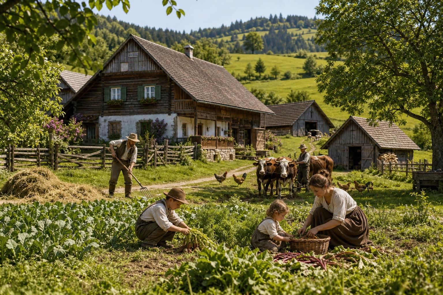 objevte kouzlo zemědělské usedlosti, kde klid venkova a tradice vytvářejí ideální místo pro odpočinek a harmonii s přírodou.