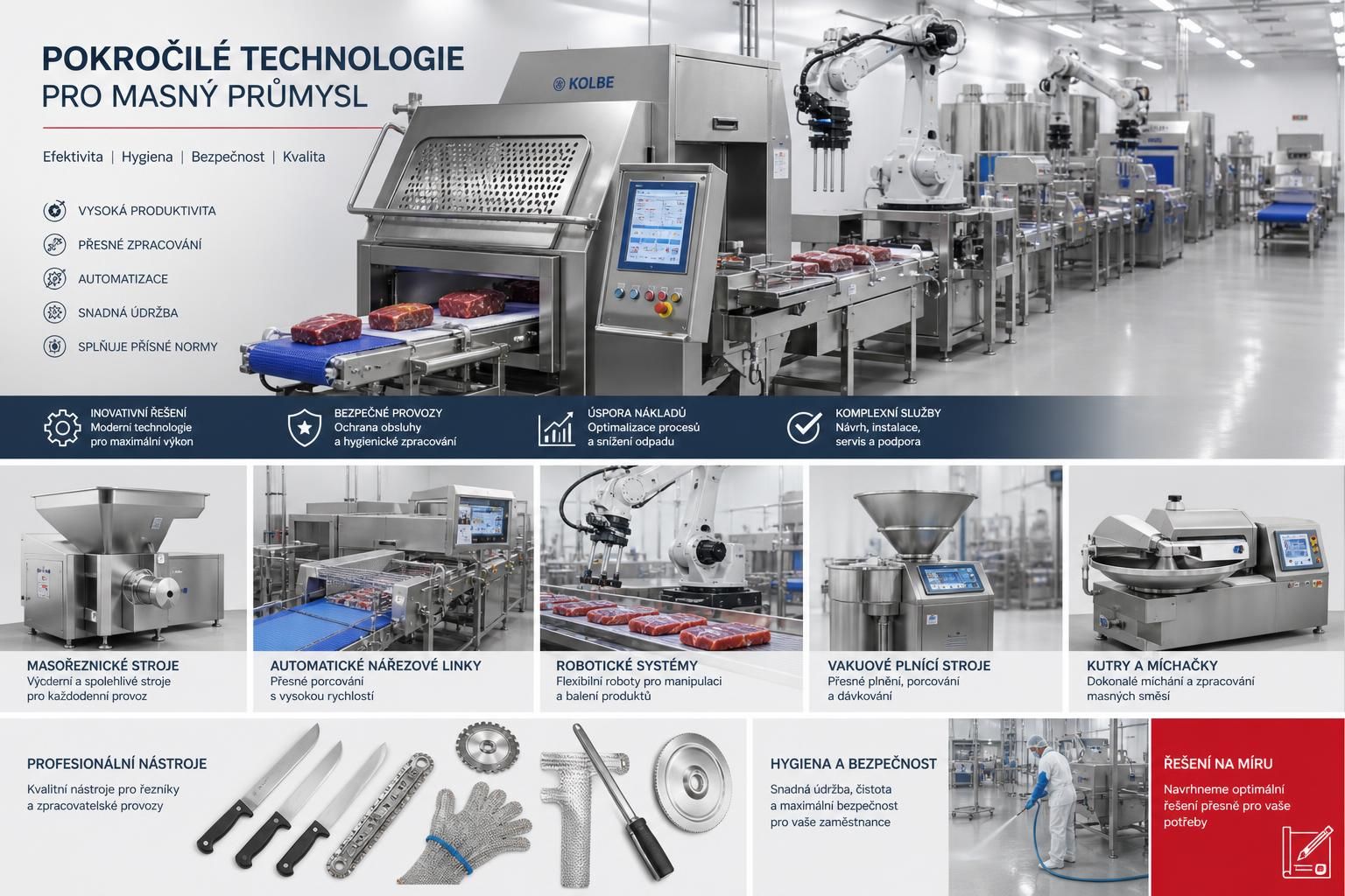 objevte masořeznická zařízení – klíčové místo, kde začíná cesta masa od zdroje až na váš talíř. kvalita a tradice v jednom.