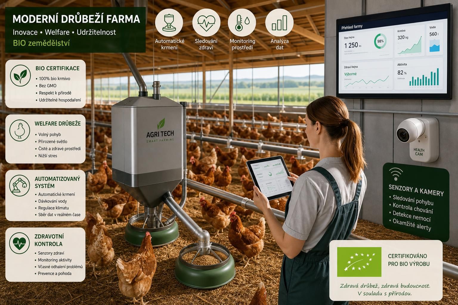objevte metody chovu a využití drůbeže v moderním zemědělství pro efektivní produkci a udržitelný rozvoj.