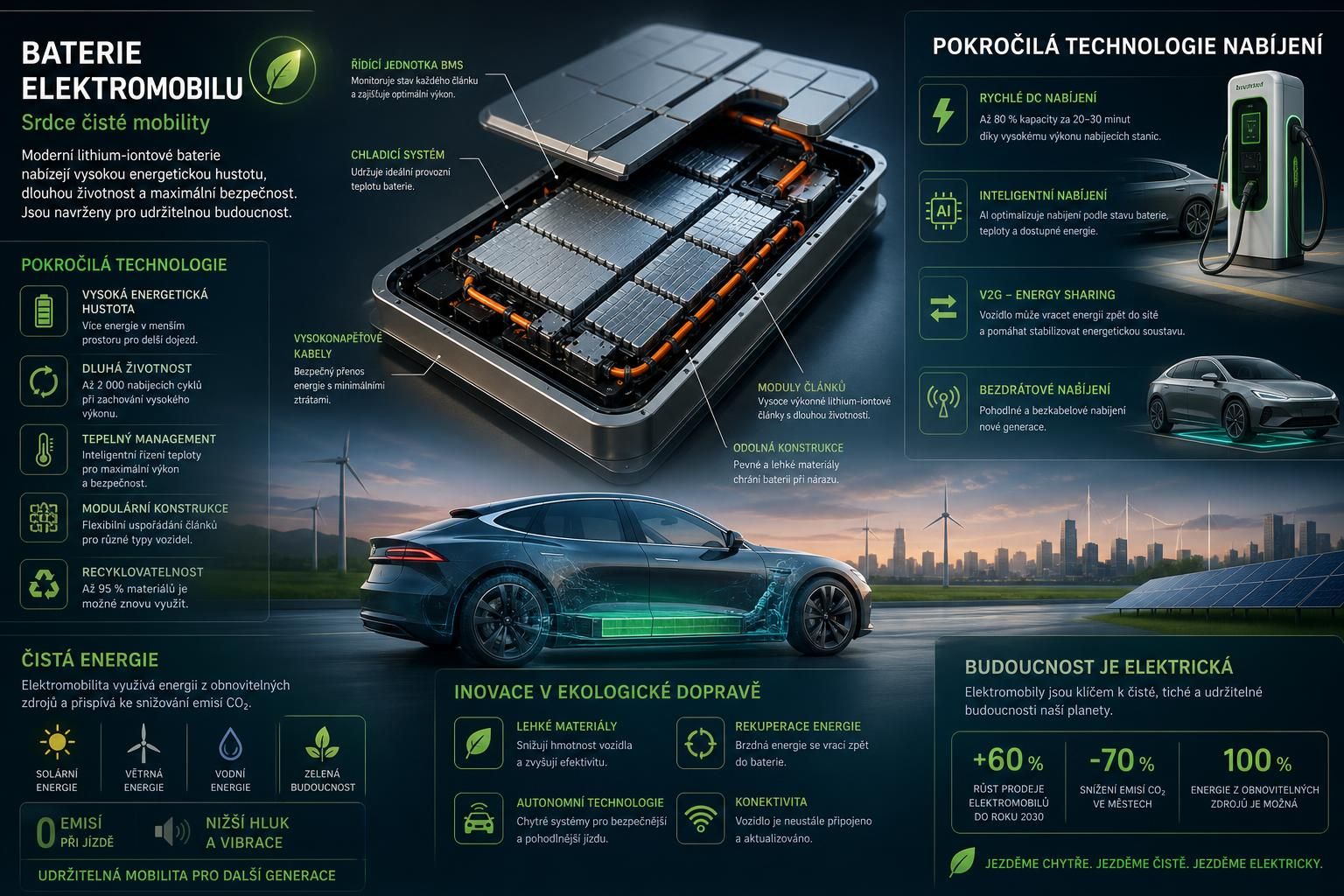 objevte výhody elektromobilů jako klíčové technologie pro udržitelnou a ekologickou dopravu budoucnosti.