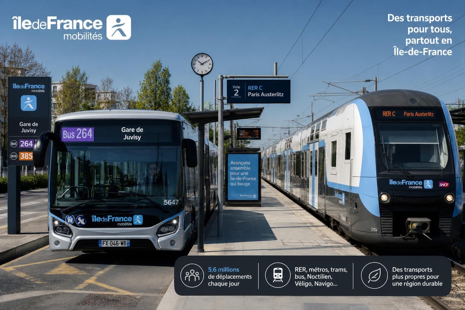 objevte île-de-france mobilités, hlavního aktéra veřejné dopravy v srdci francie, který zajišťuje efektivní a spolehlivou mobilitu pro všechny obyvatele regionu.