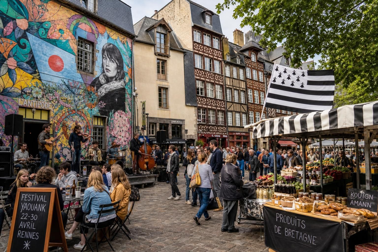 objevte kouzlo města rennes, srdce bretaně, plné bohaté historie a živé kultury. prozkoumejte malebné uličky, historické památky a kulturní akce v tomto fascinujícím městě.