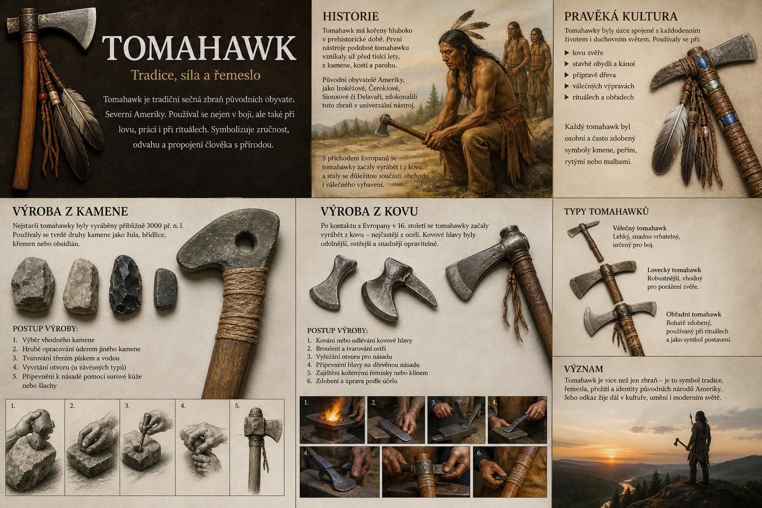 objevte historii a význam legendární zbraně tomahawk, její vývoj a roli v kultuře a boji.